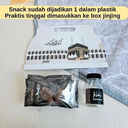 Paket Oleh-Oleh Umroh / Paket Oleh-Oleh Haji Box Jinjing Mecca Ekonomis - Gambar 2